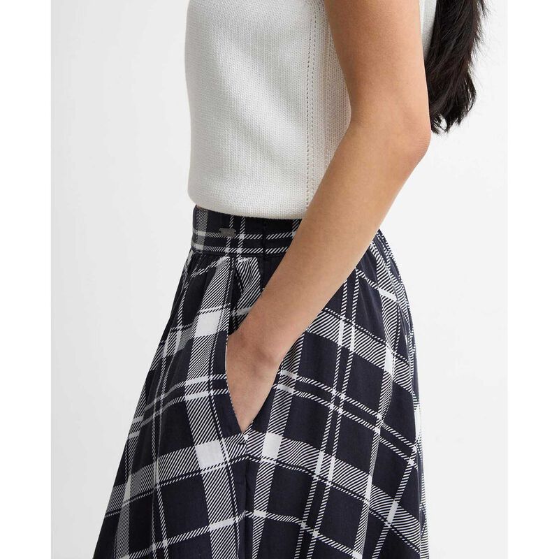 Barbour Baiton Tartan Midi Skirt image number 2